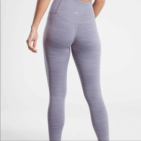 Athleta (Spring 2021) Elation Space Dye 7/8 Tight Tempest Violet Small - Picture 1 of 10